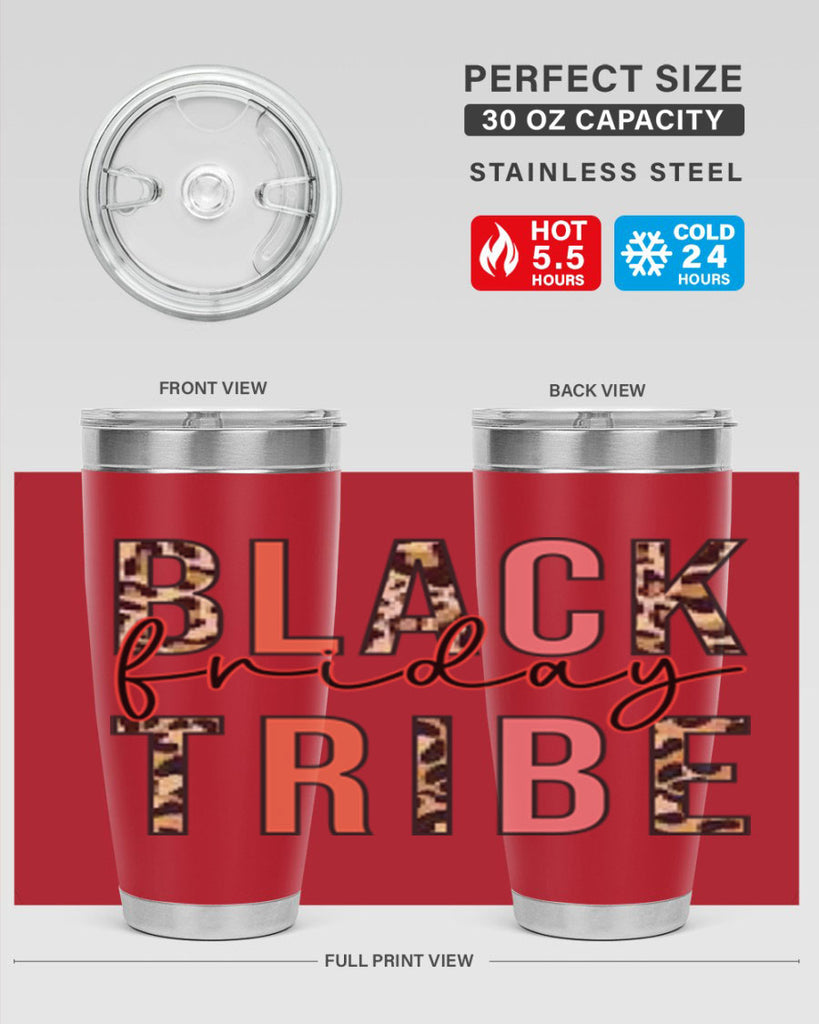 Black friday tribe 46#- fall- Tumbler