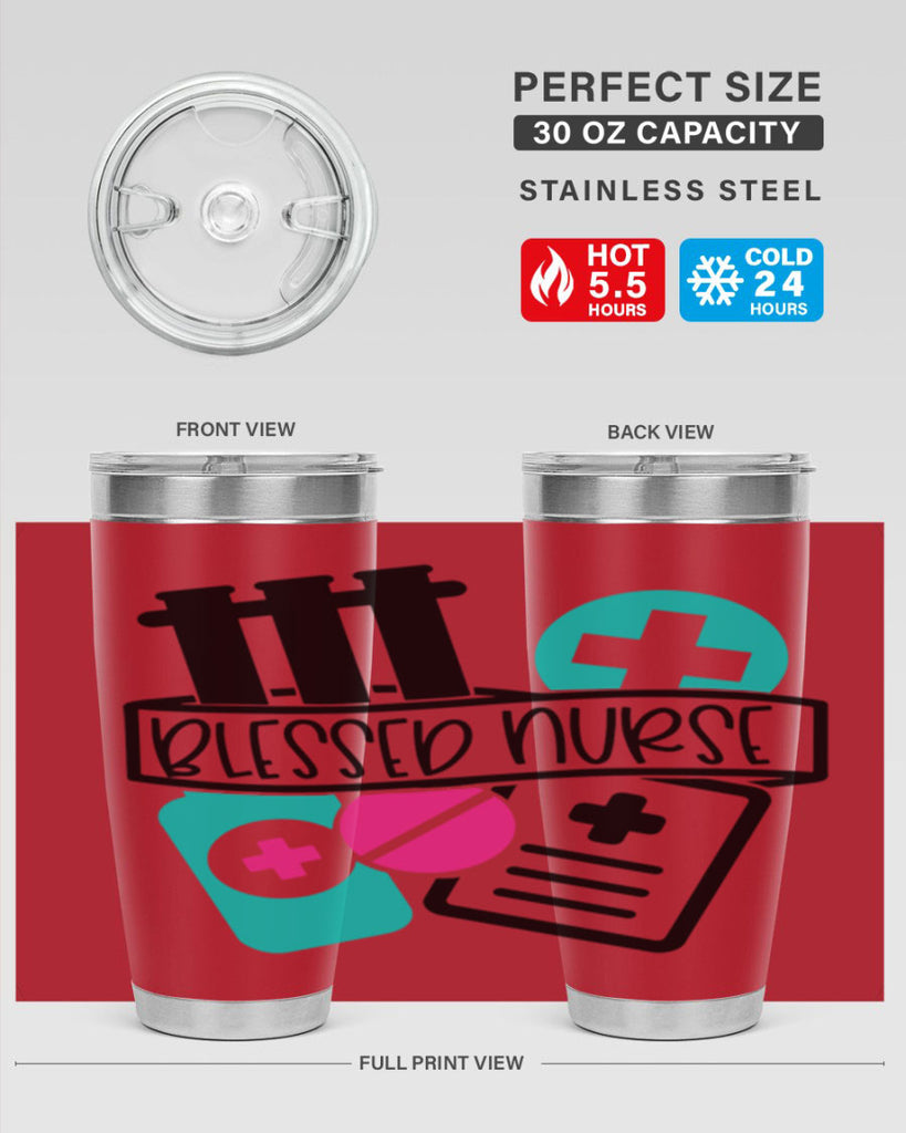Blessed Nurse Style Style 216#- nurse- tumbler