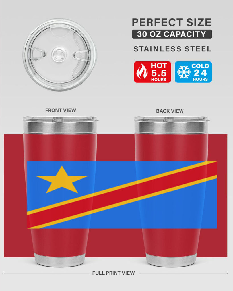 Congo Democratic Republic of the 159#- world flags- Tumbler