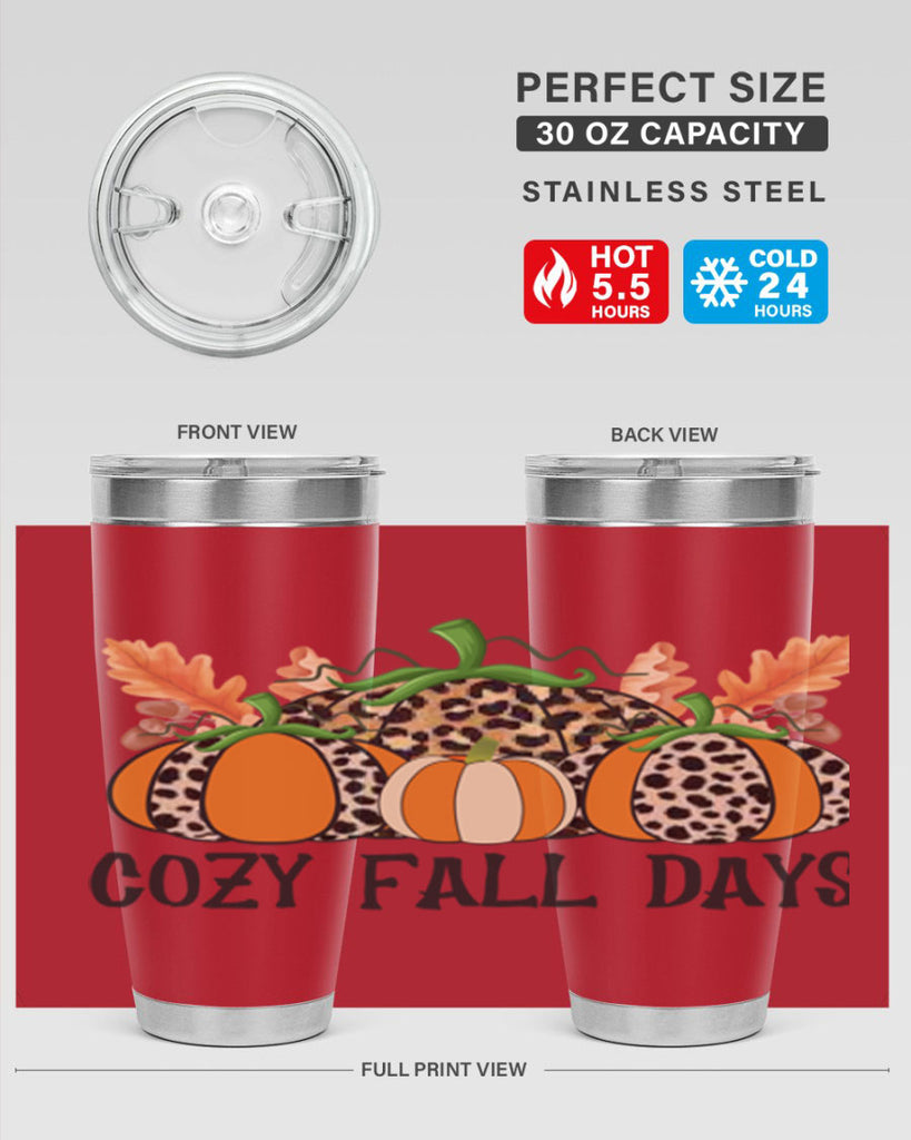 Cozy fall days 61#- fall- Tumbler