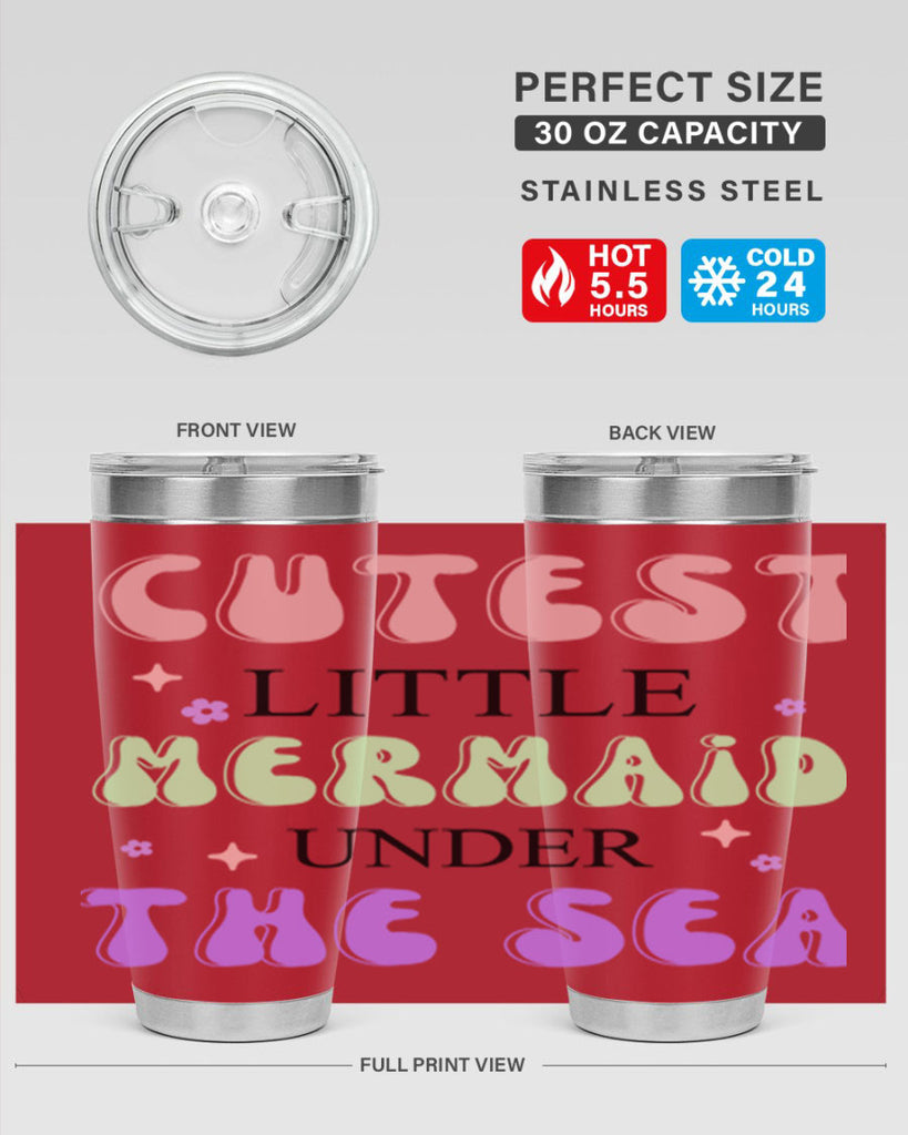 Cutest Little Mermaid Under The 99#- mermaid- Tumbler