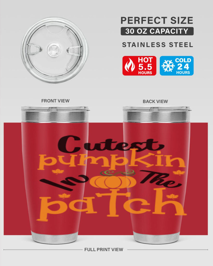 Cutestpumpkininthepatch 66#- fall- Tumbler