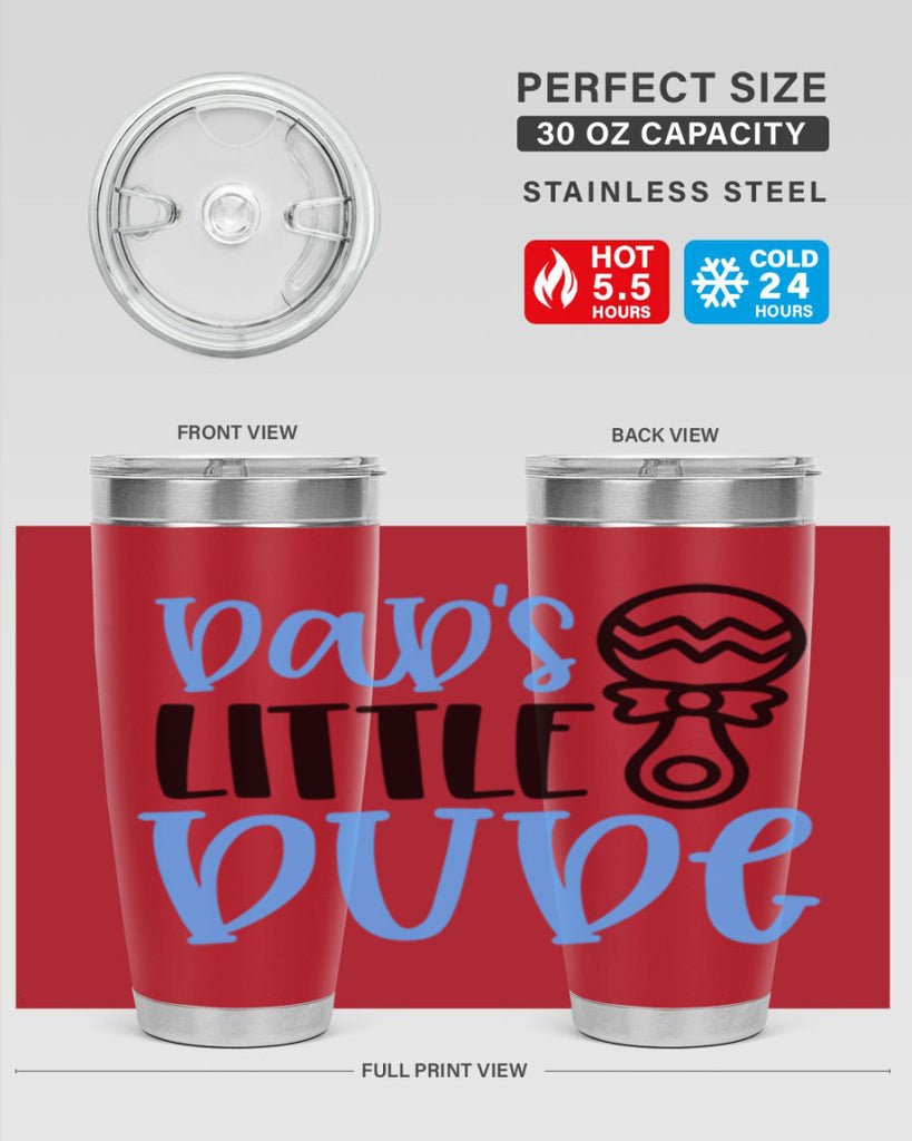 Dads Little Dude Style 102#- baby- tumbler