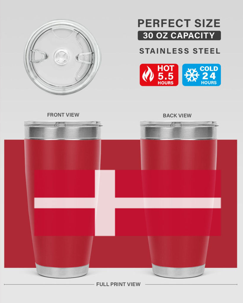 Denmark 151#- world flags- Tumbler