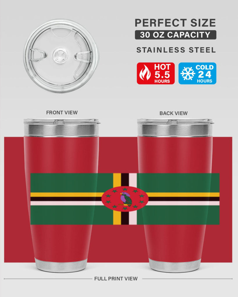 Dominica 149#- world flags- Tumbler