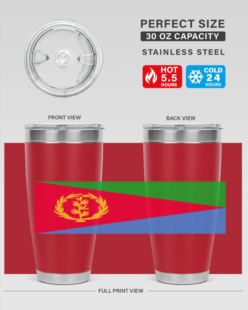 Eritrea 143#- world flags- Tumbler
