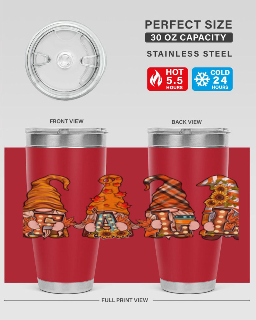 FALLGnomeAutumn 149#- fall- Tumbler