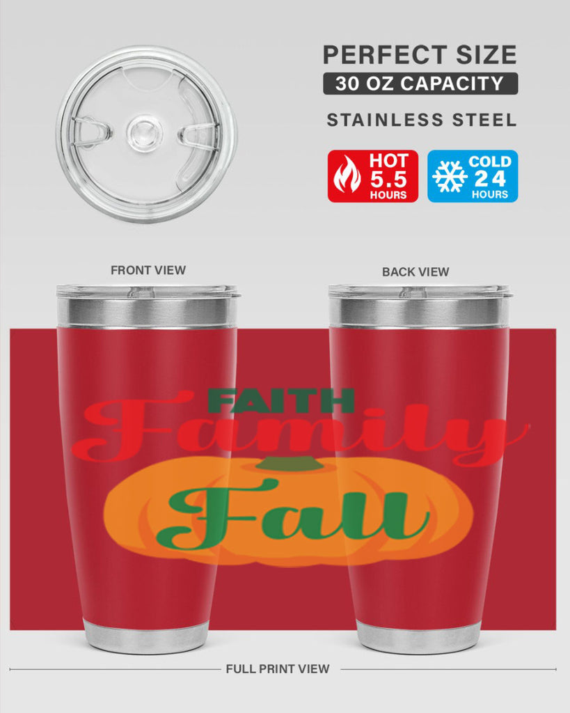 FaithFamilyFall 83#- fall- Tumbler