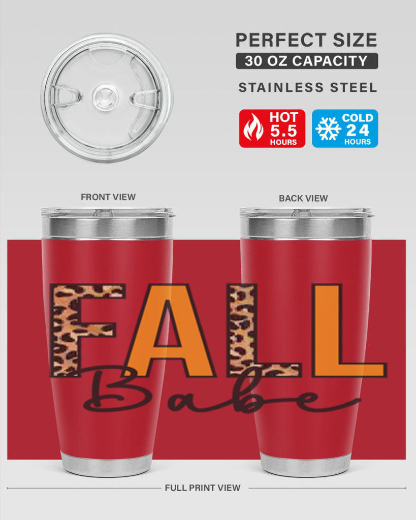 Fall Babe 87#- fall- Tumbler