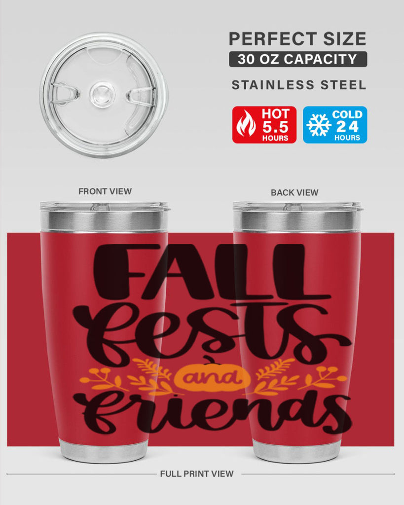 Fall Fests And Friends 484#- fall- Tumbler