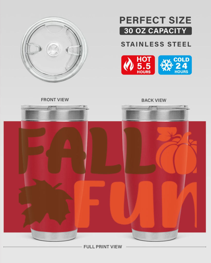 Fall Fun 102#- fall- Tumbler