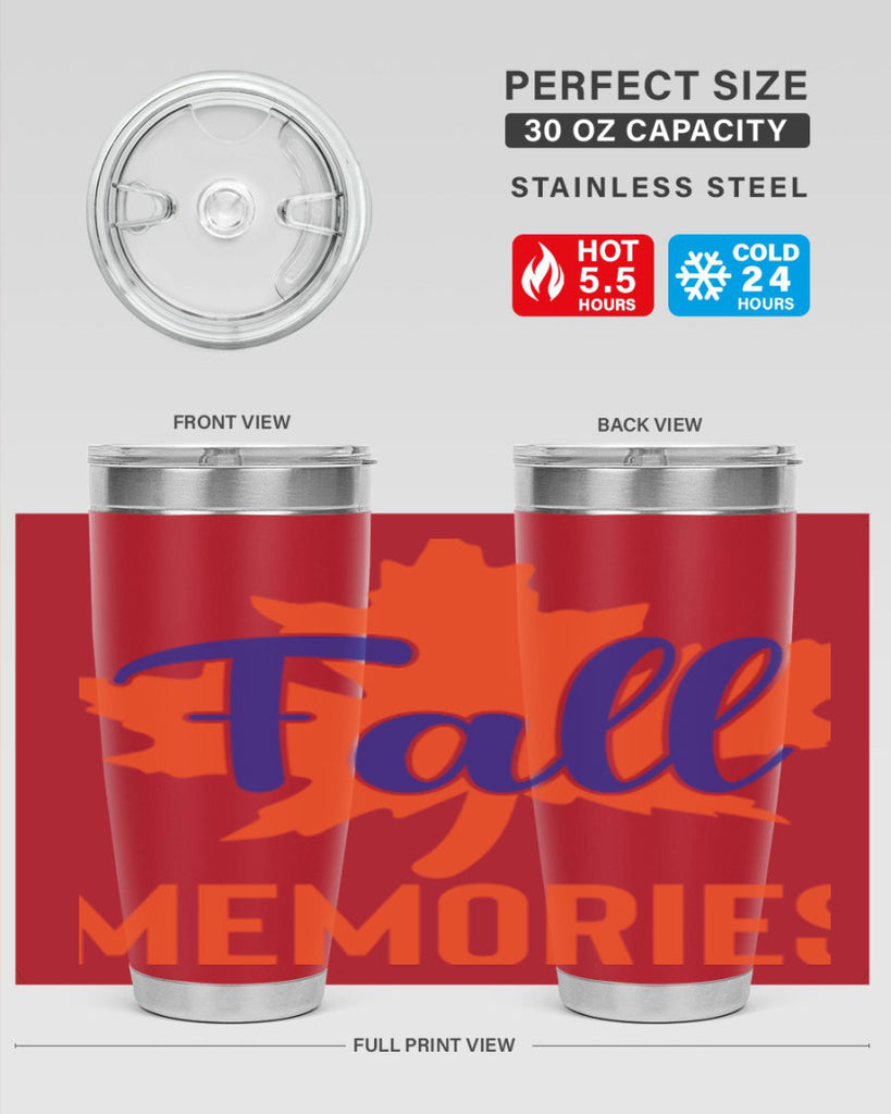 Fall Memories 124#- fall- Tumbler