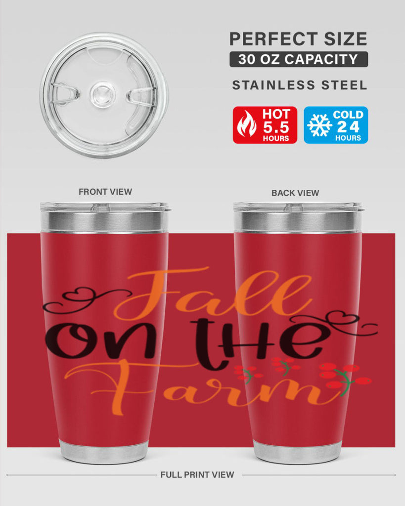 Fall On The Farm 125#- fall- Tumbler