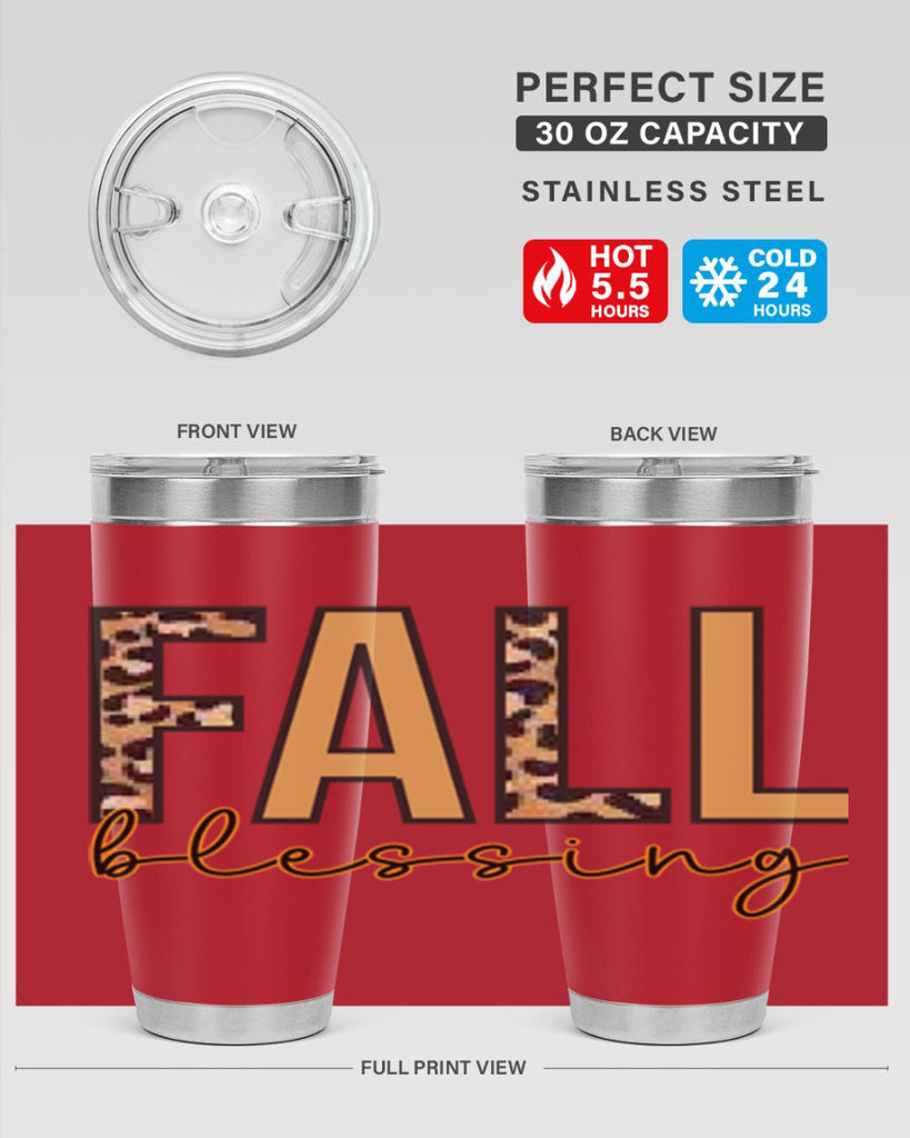Fall blessing 90#- fall- Tumbler