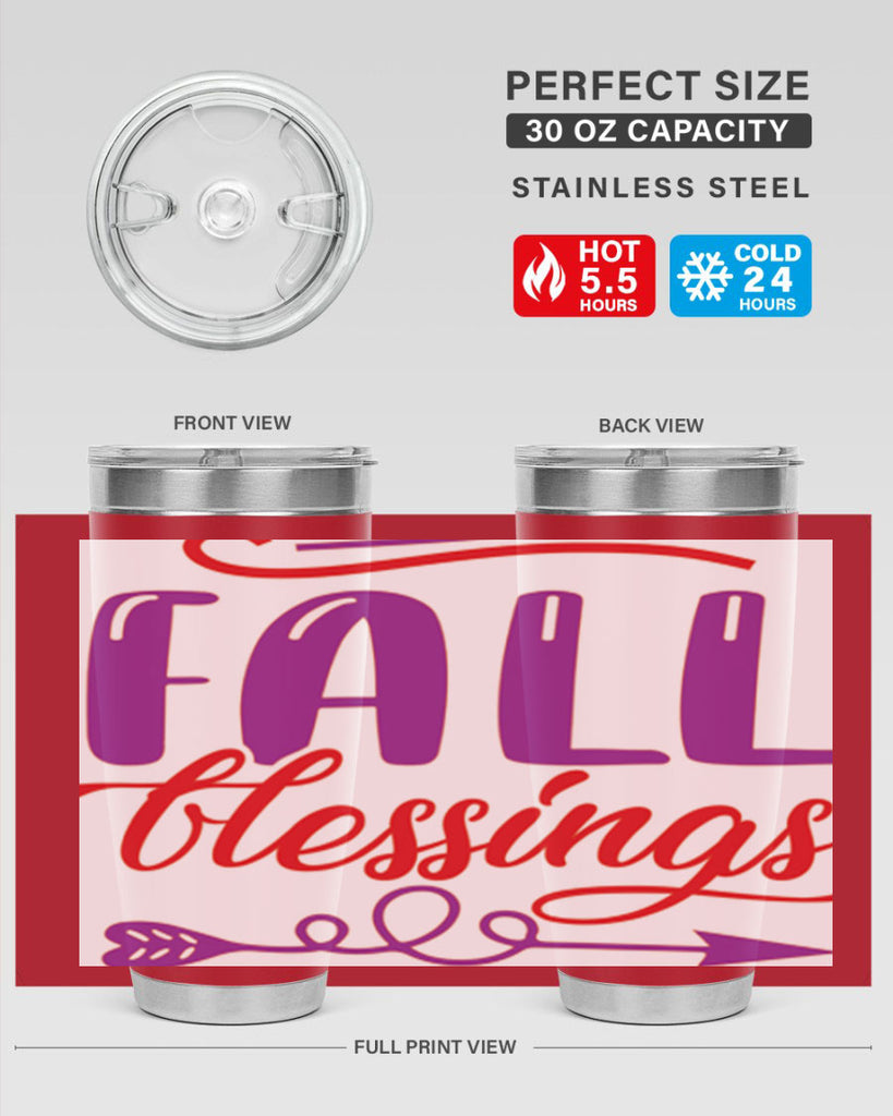 FallBlessingsdesign 146#- fall- Tumbler