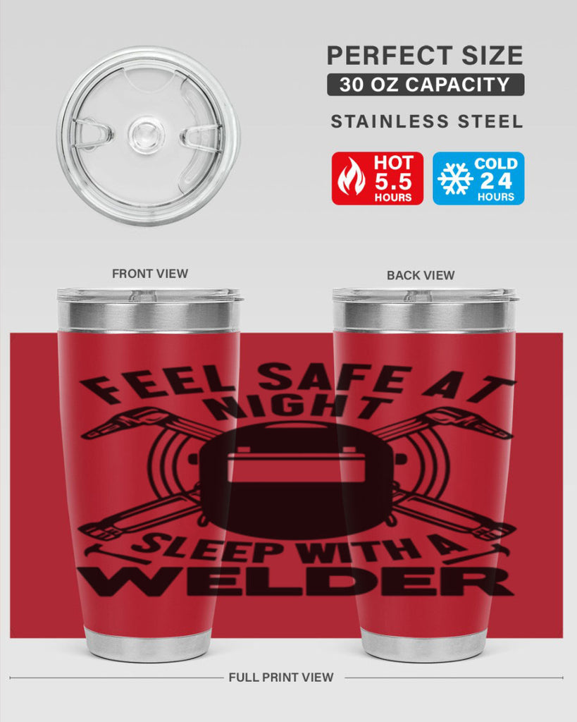 Feel safe at night Style 9#- welder- tumbler