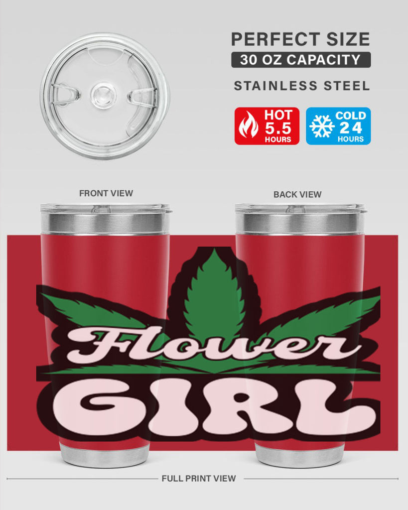 Flower girl 85#- marijuana- Tumbler