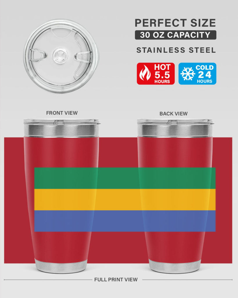 Gabon 136#- world flags- Tumbler