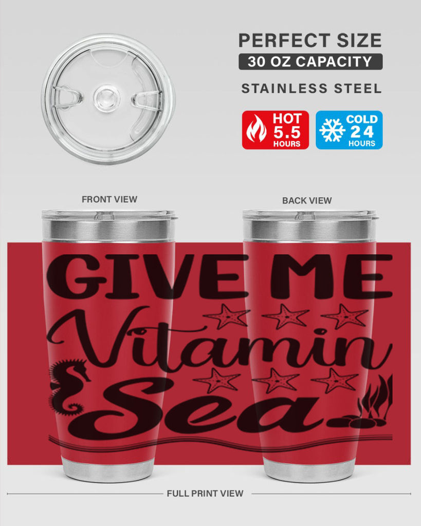 Give me vitamin sea 193#- mermaid- Tumbler