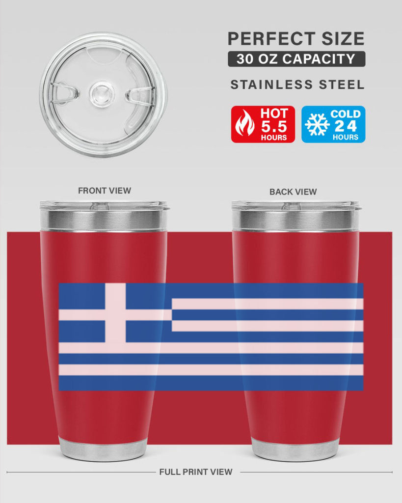 Greece 131#- world flags- Tumbler