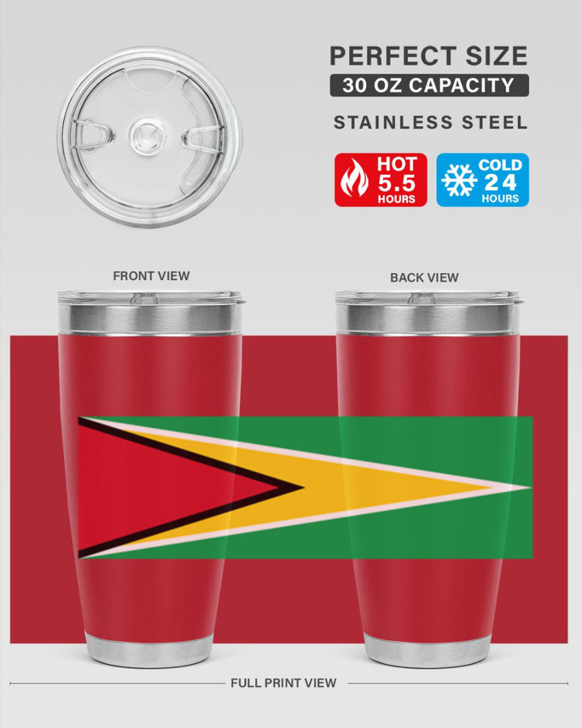 Guyana 126#- world flags- Tumbler