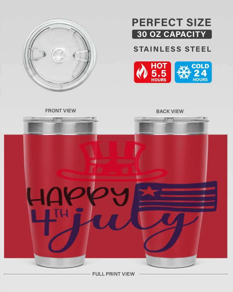 Happy th July Style 152#- Fourt Of July- Tumbler