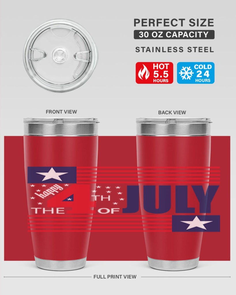 Happy th july Style 100#- Fourt Of July- Tumbler