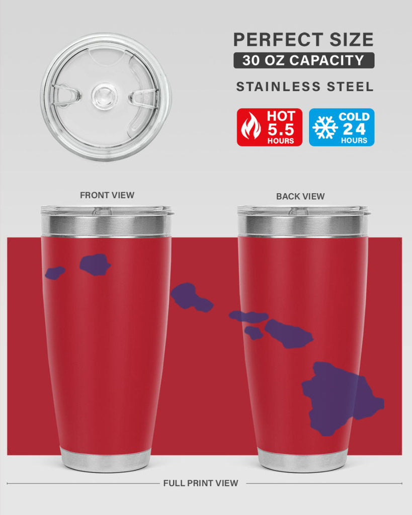 Hawaii 40#- stateflags- Tumbler