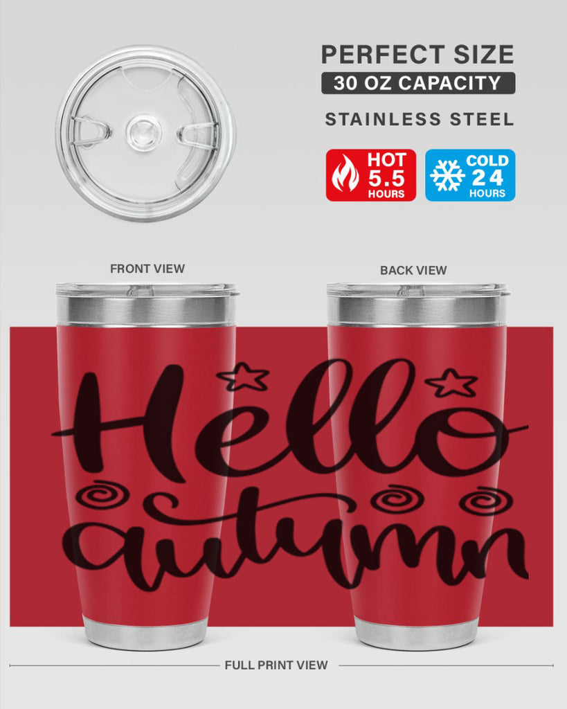 Hello Autumn 270#- fall- Tumbler