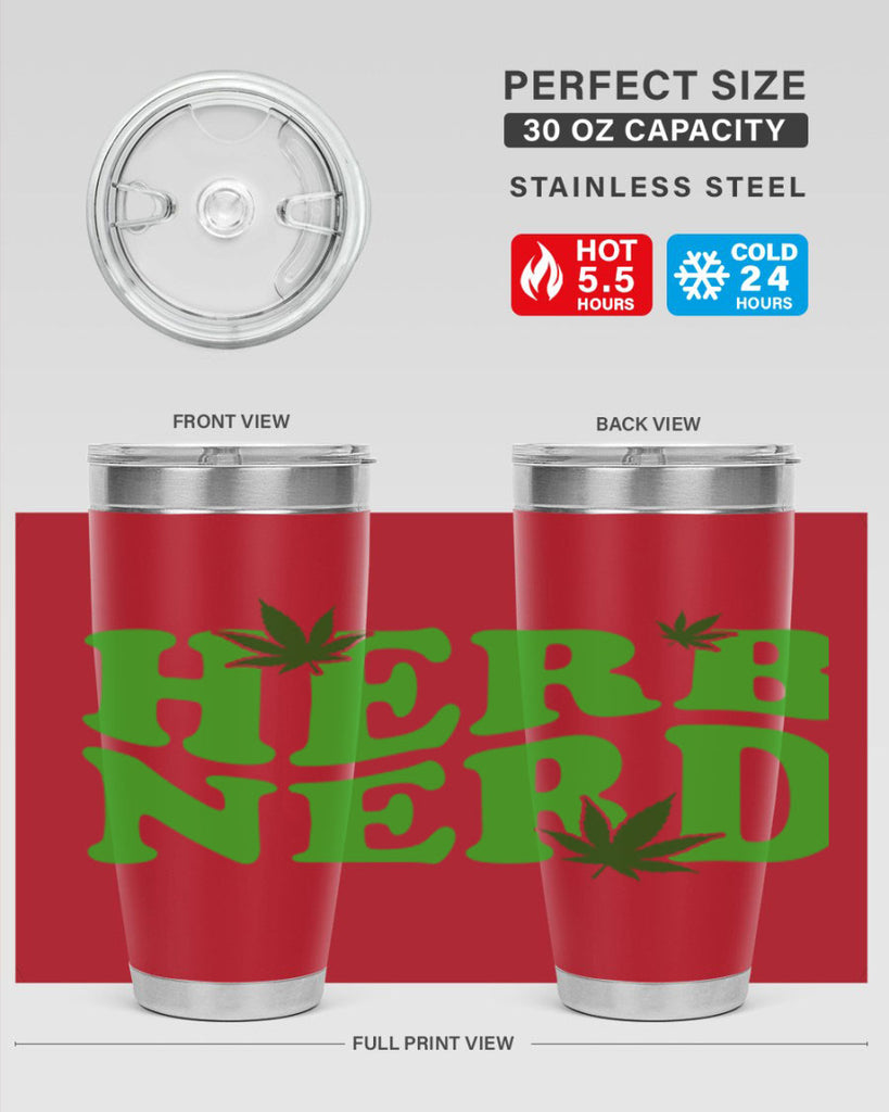 Herd Nerd 110#- marijuana- Tumbler