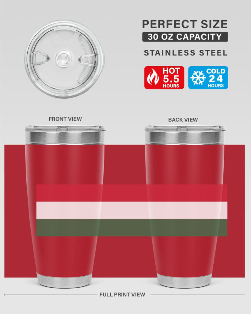 Hungary 123#- world flags- Tumbler