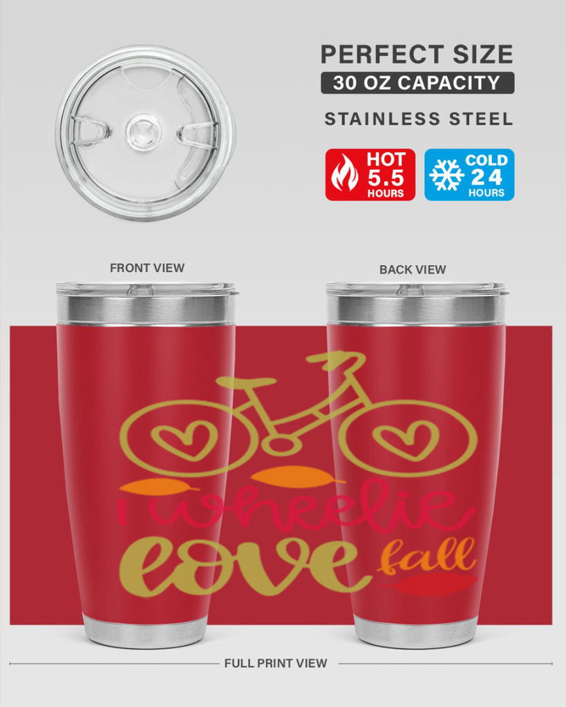 I Wheelie Love Fall 342#- fall- Tumbler