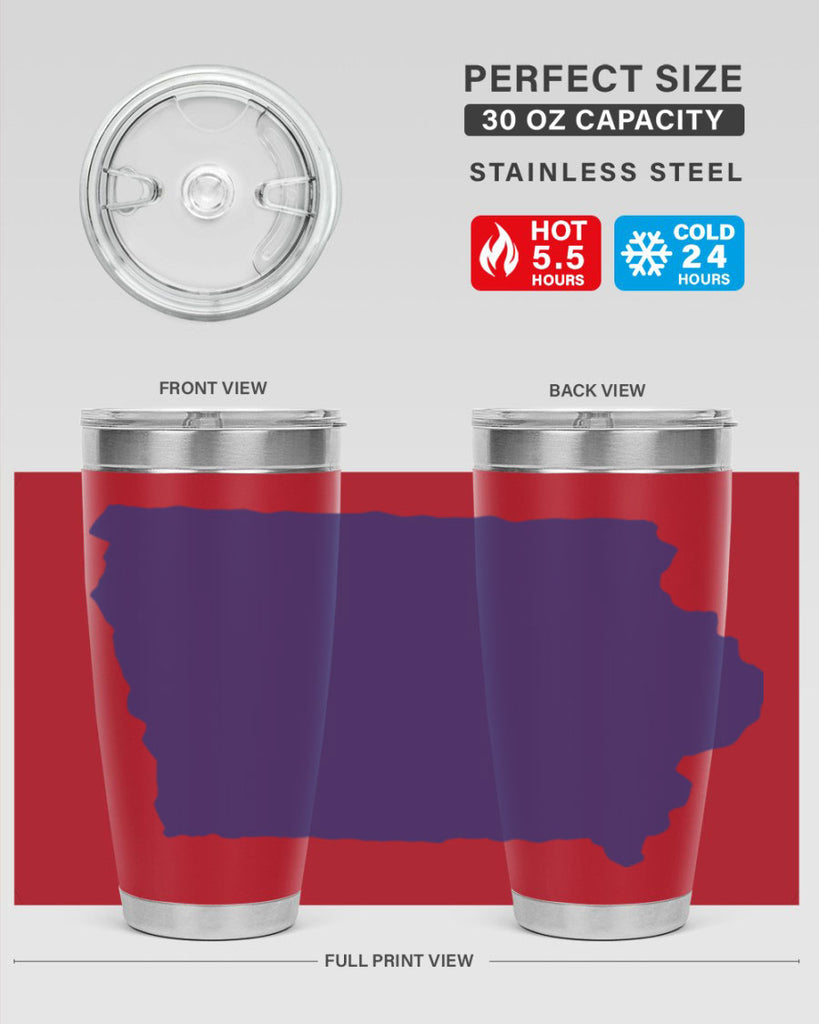 Iowa 36#- stateflags- Tumbler