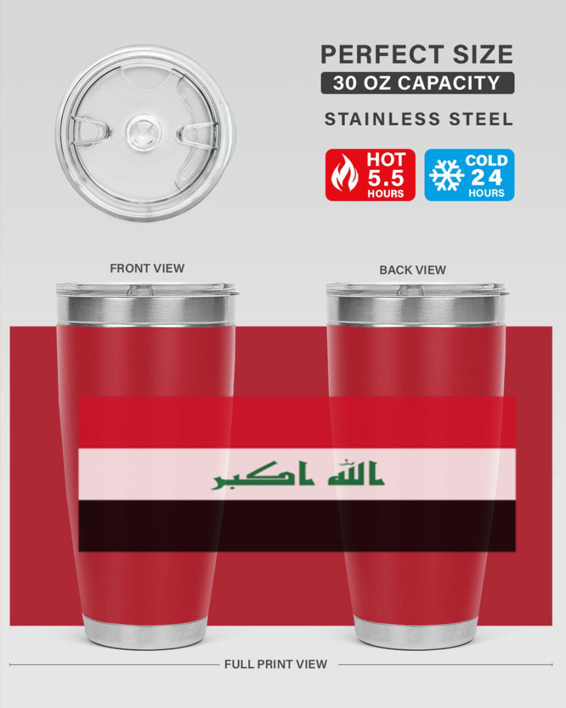 Iraq 118#- world flags- Tumbler