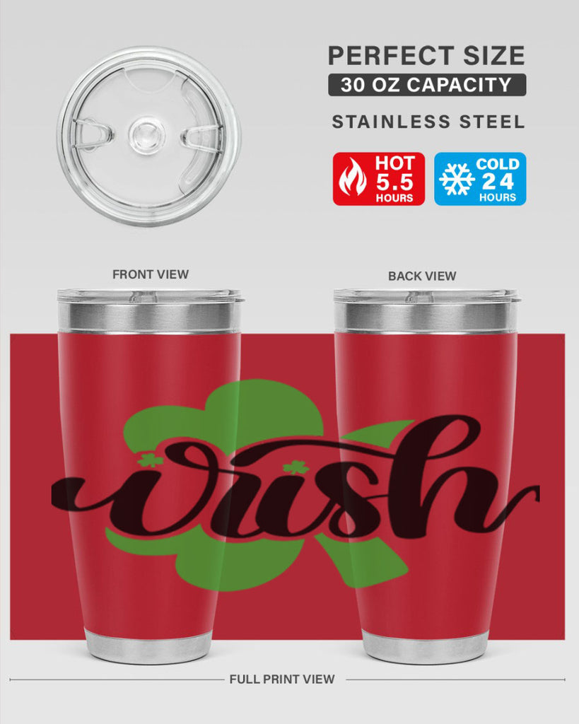 Irish Style 82#- St Patricks Day- Tumbler