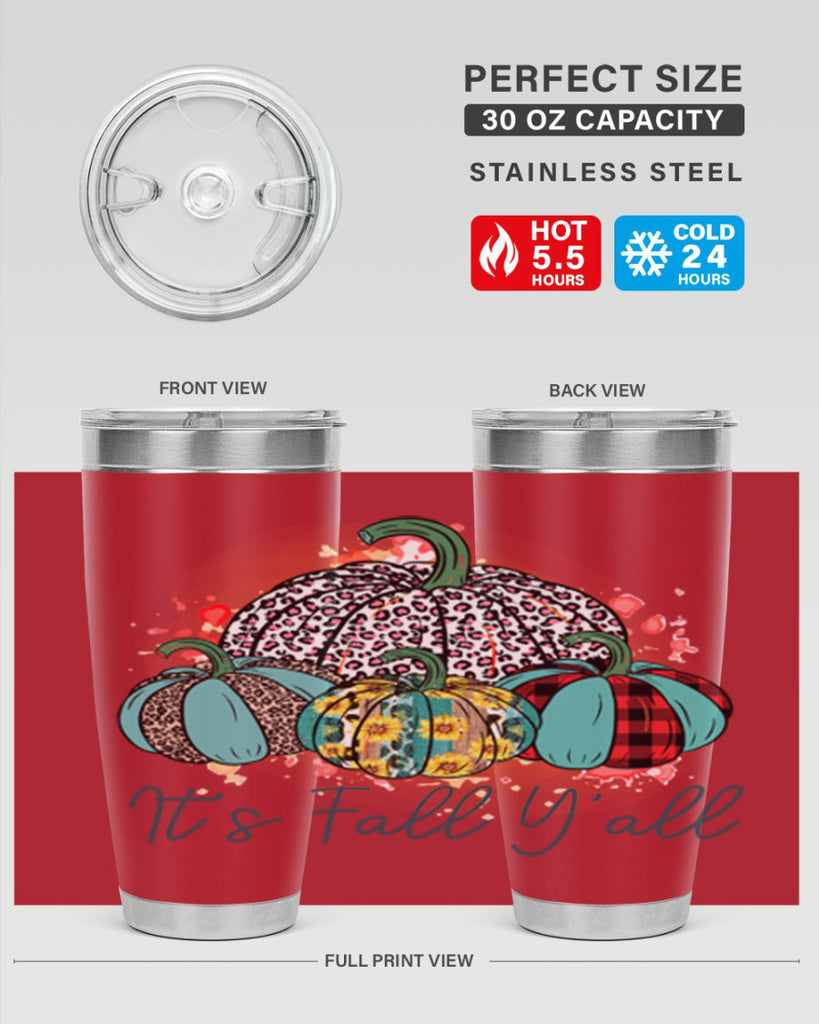 Its Fall Yall 377#- fall- Tumbler