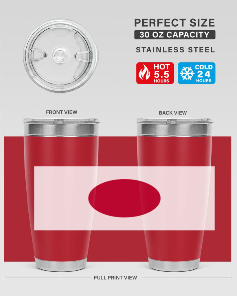 Japan 113#- world flags- Tumbler