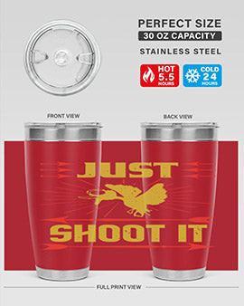 Just shoot it Style 32#- duck- Tumbler