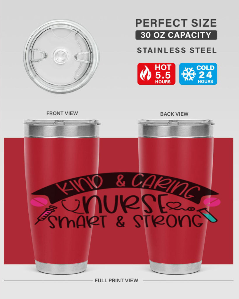 Kind Caring Nurse Smart Strong Style Style 143#- nurse- tumbler