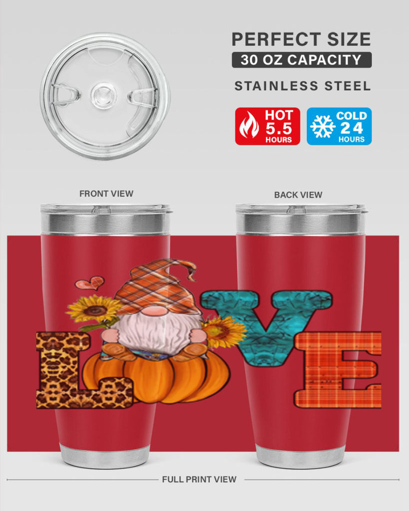 LOVEFallGnome 417#- fall- Tumbler