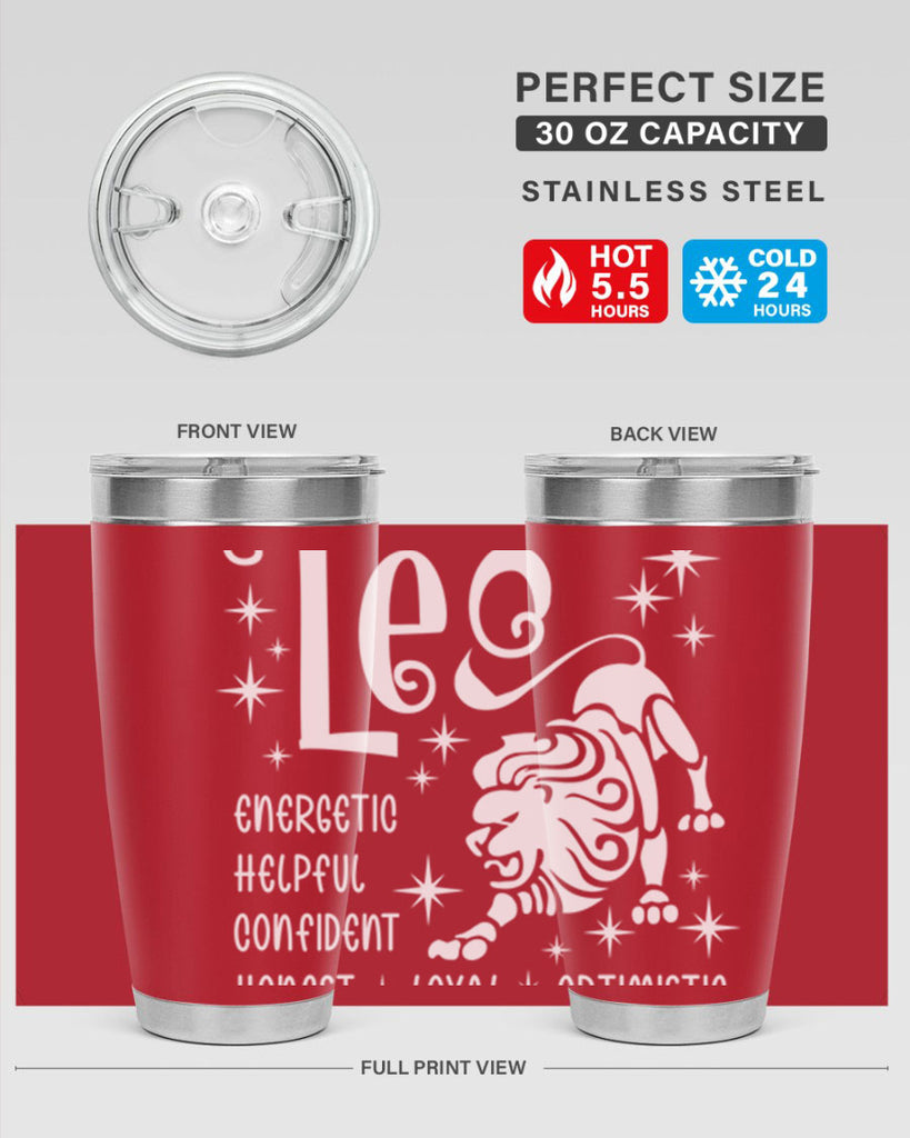 Leo 281#- zodiac- Tumbler