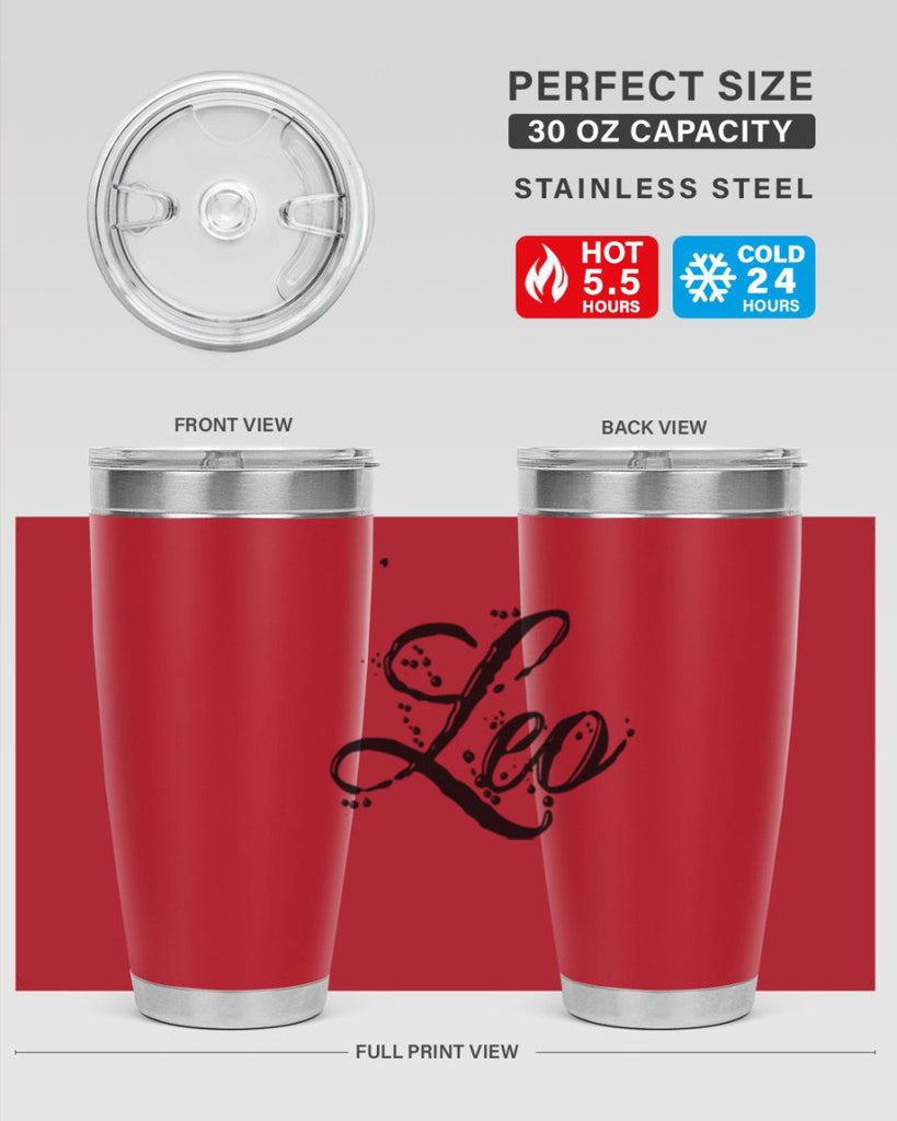 Leo 287#- zodiac- Tumbler