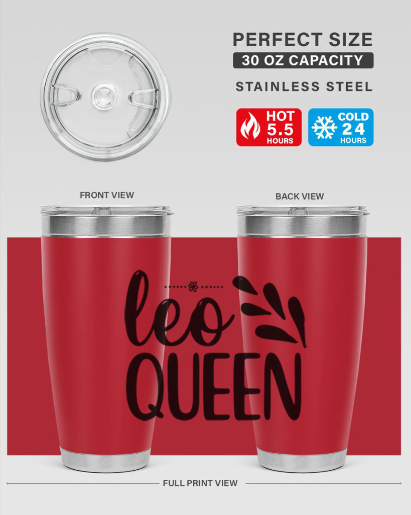 Leo queen 293#- zodiac- Tumbler