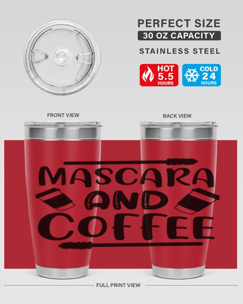 Mascara and Coffee 117#- fashion- Cotton Tank