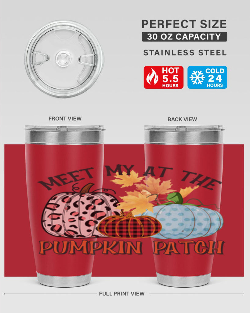 Meet My at the Pumpkin Patch 425#- fall- Tumbler