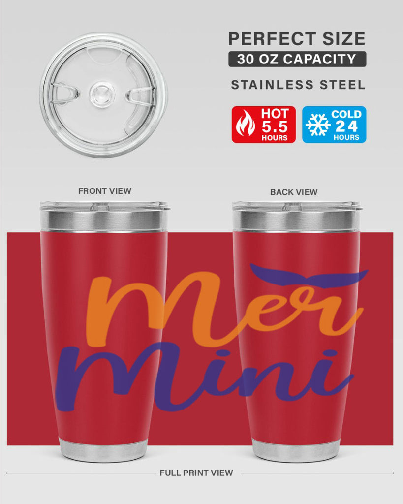 Mer Mini 337#- mermaid- Tumbler