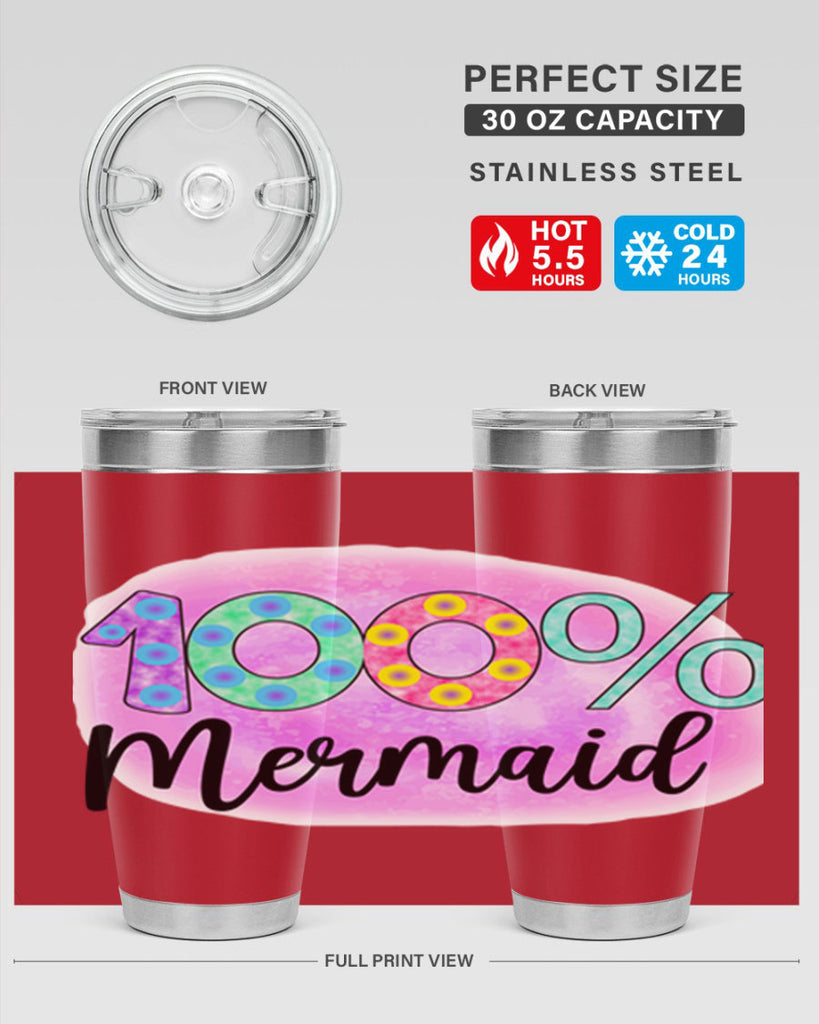 Mermaid 1#- mermaid- Tumbler