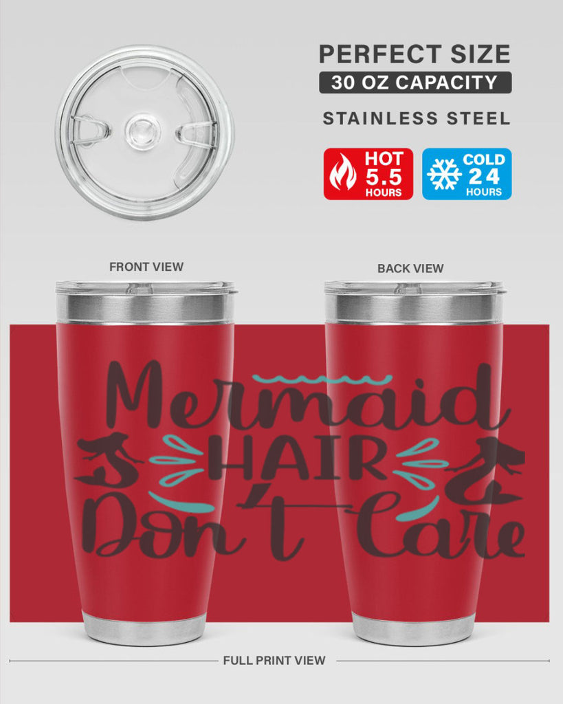 Mermaid Hair Don’t Care 359#- mermaid- Tumbler
