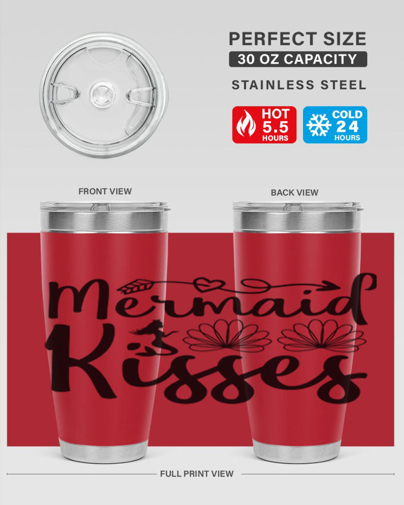 Mermaid Kisses design 427#- mermaid- Tumbler