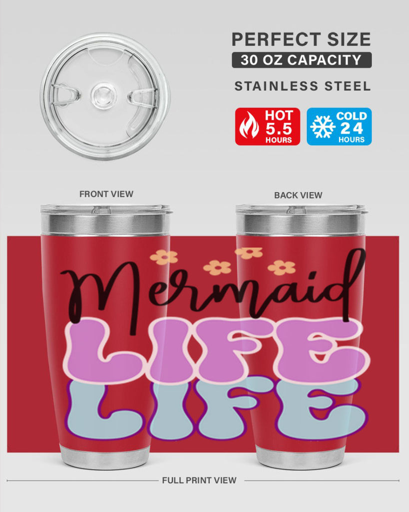 Mermaid Life 430#- mermaid- Tumbler